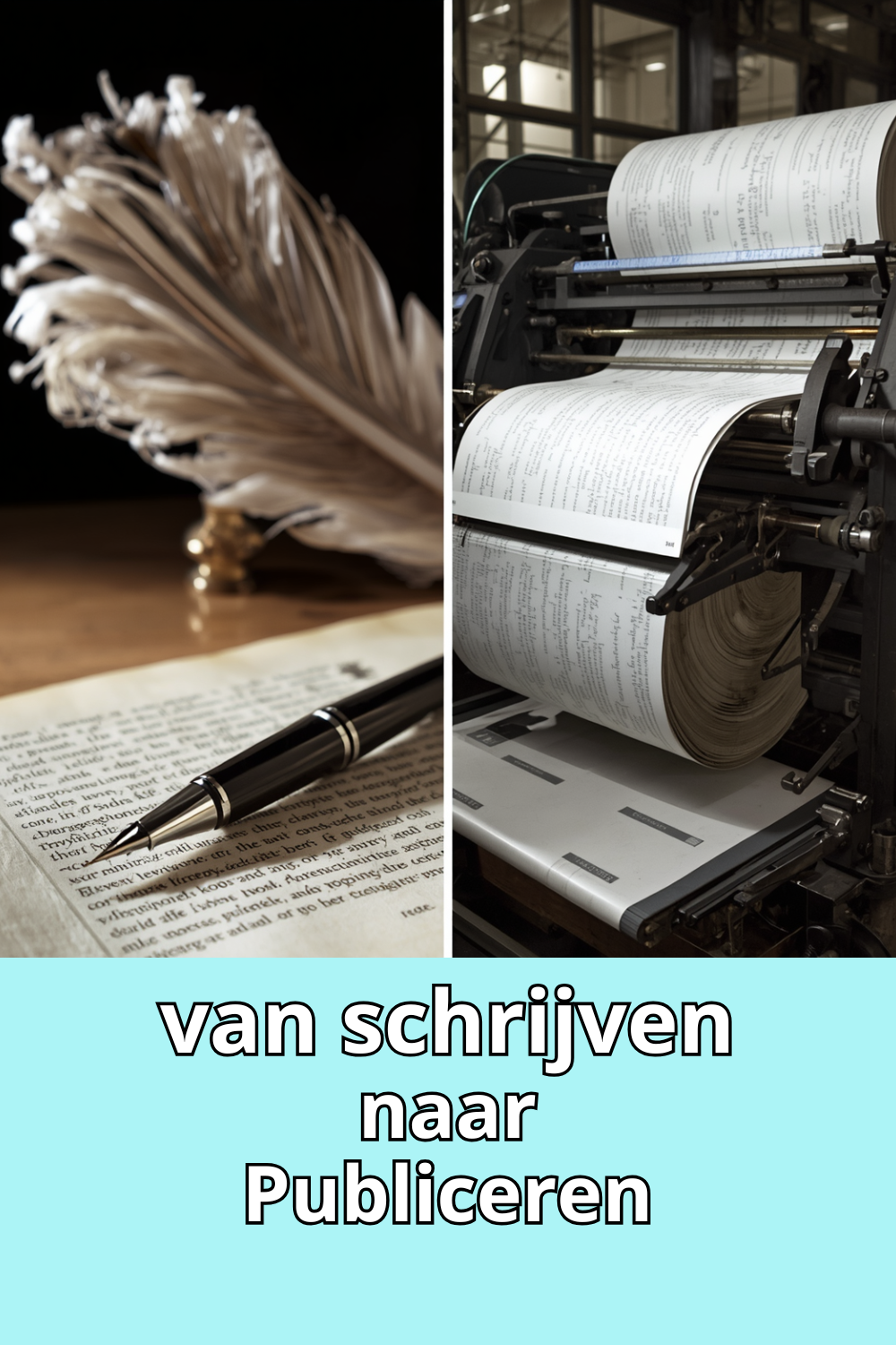 van schrijven naar publiceren