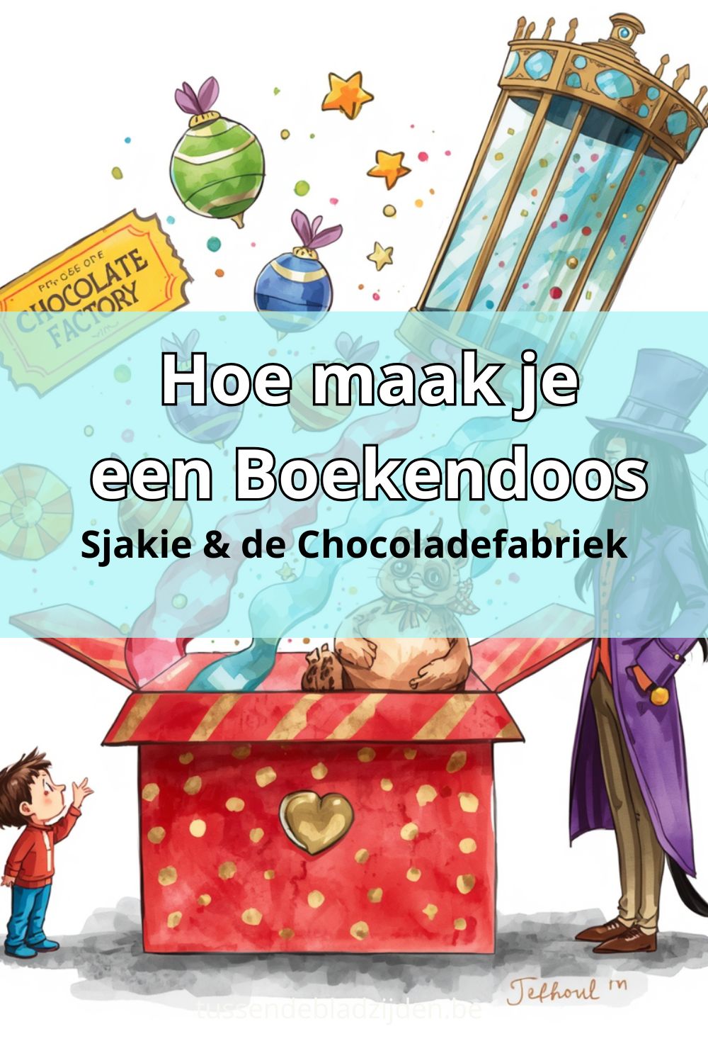 Maak van je Boekverslag een Feestje: De Ultieme Gids voor een Sjakie en de Chocoladefabriek Boekendoos